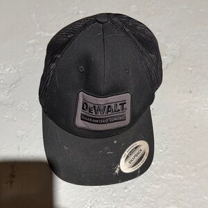 DEWALT Black Snapback Hat
